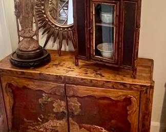 ANTIQUE ASIAN CABINET IS SOLD