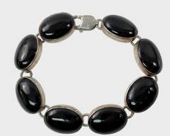 Sterling Onyx Bracelet