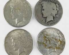 Peace Silver Dollar Coins