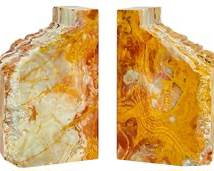 onyx alabaster bookends