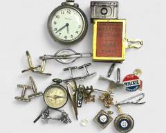 MENS CUFFLINK POCKET WATCH LOT