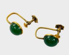 14K Gemstone Earrings