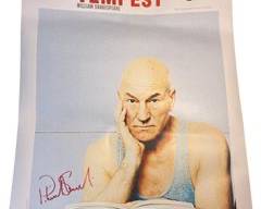 Patrick Stewart Autographed