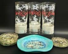 MCM Art Deco Libbey Glases