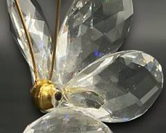Fine Swarovski Crystal Butterfly Figurine
