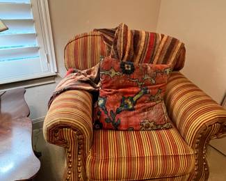 Comfy upholstered chairs (2)