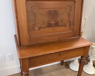 Vintage drop front desk.