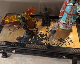 gold gilded antique table , 