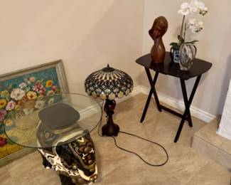 mid century carvings