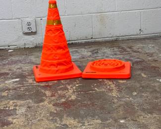 Collapsible Parking Cones (4)