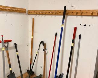 Assorted Long Handled Tools