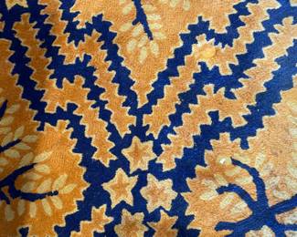 Another pattern from one of the room size rugs.