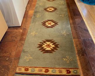 One of a number of nice quality wool runners.