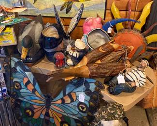Stained glass items, wall art, and fun stuff!  