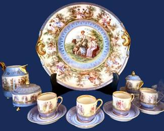 Royal Vienna tea set