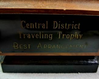 "Central District Traveling Trophy Best Arrangement"