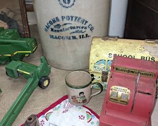 As Is "6 gal. McComb Pottery " crock