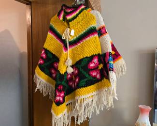 Vintage Knitted ponchos