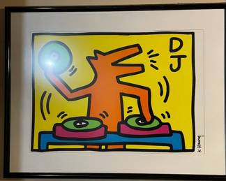 Keith Haring print