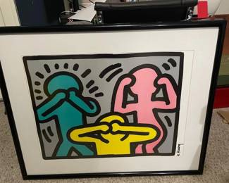 Keith Haring print