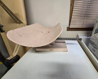 Vintage baby scale