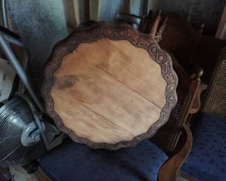 table -refinishing has been started