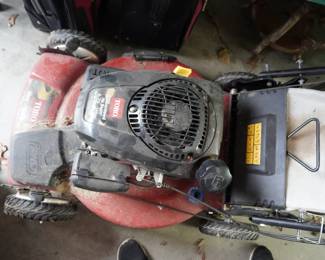 Toro power lawnmower