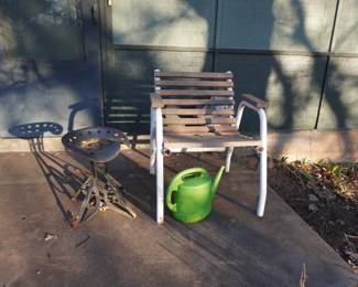 chair, tractor seat chair