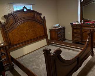 king bed
