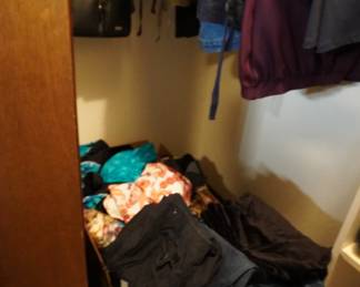 clothing, purses