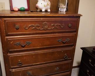 vintage chest of drawers