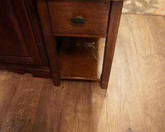 marble top side table