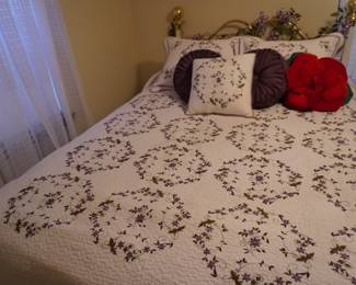 bed, comforter set