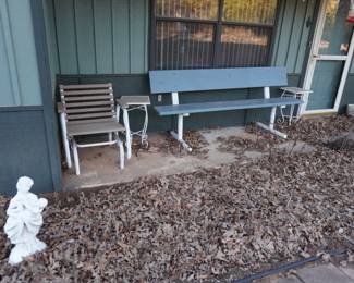 benches, chair, statues