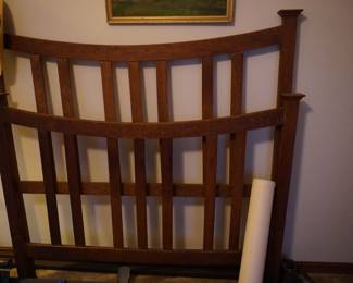 mission style bed