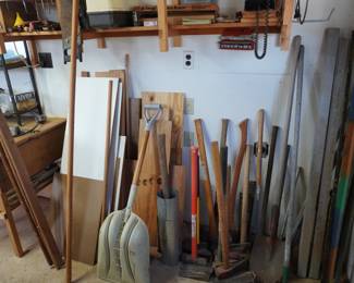 axe, shovels, hoes and more