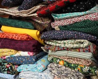 a sample of the fabric