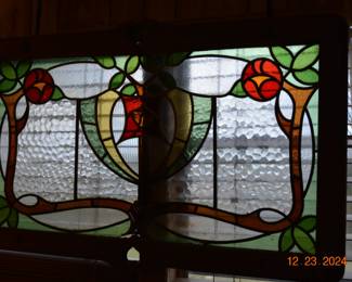 Large stained glass
