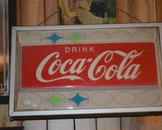 Vintage Coca Cola sign