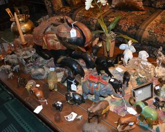 Vintage elephant collection 