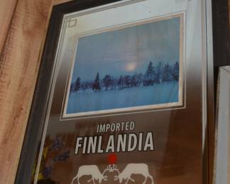 Finlandia advertising sign 