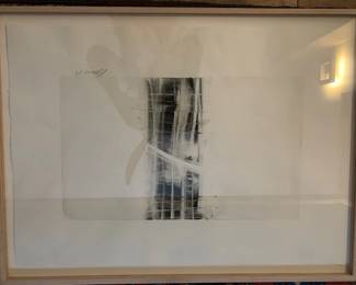 Bradford Brenner (?) lithograph, 1980