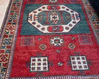 Kazak rug 9' x 6' 3"