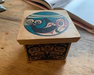 Richard Krantz (Kwaguilth) cedar box