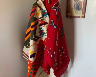 Vintage textiles and huipils