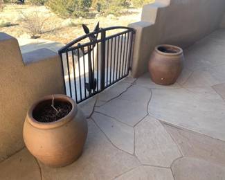 Large pots (2 of 3 shown)