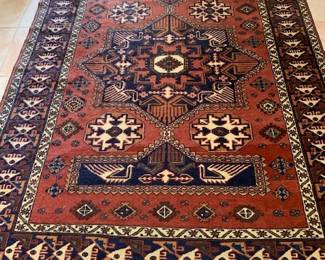 Vintage Pakistan rug 6' x 7'6"
