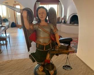 St Michael Archangel figure
