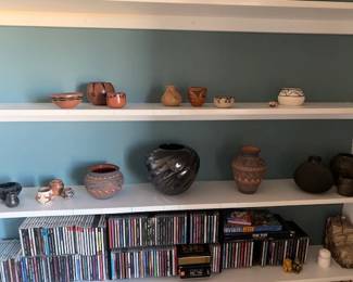 Pueblo, Mata Ortiz, and Navajo pottery