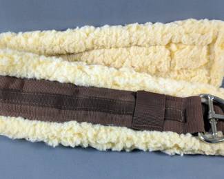 Horse Cinches, Qty 5, Including Soft Touch The Original Reinsman, Leather, Wool And More